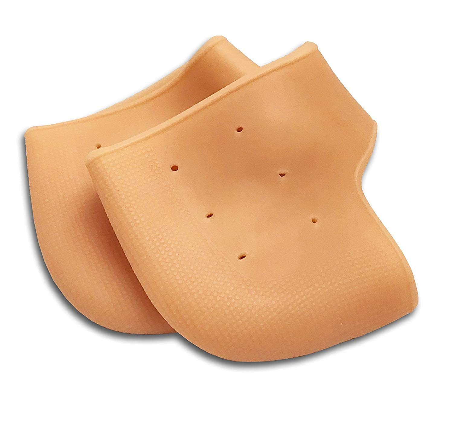HomeFast Heel Protective Sleeve & Heel Spur Pads for Relief Plantar Fasciitis & Heel Pain, Reduce Pressure on Heel, Cracked Heel