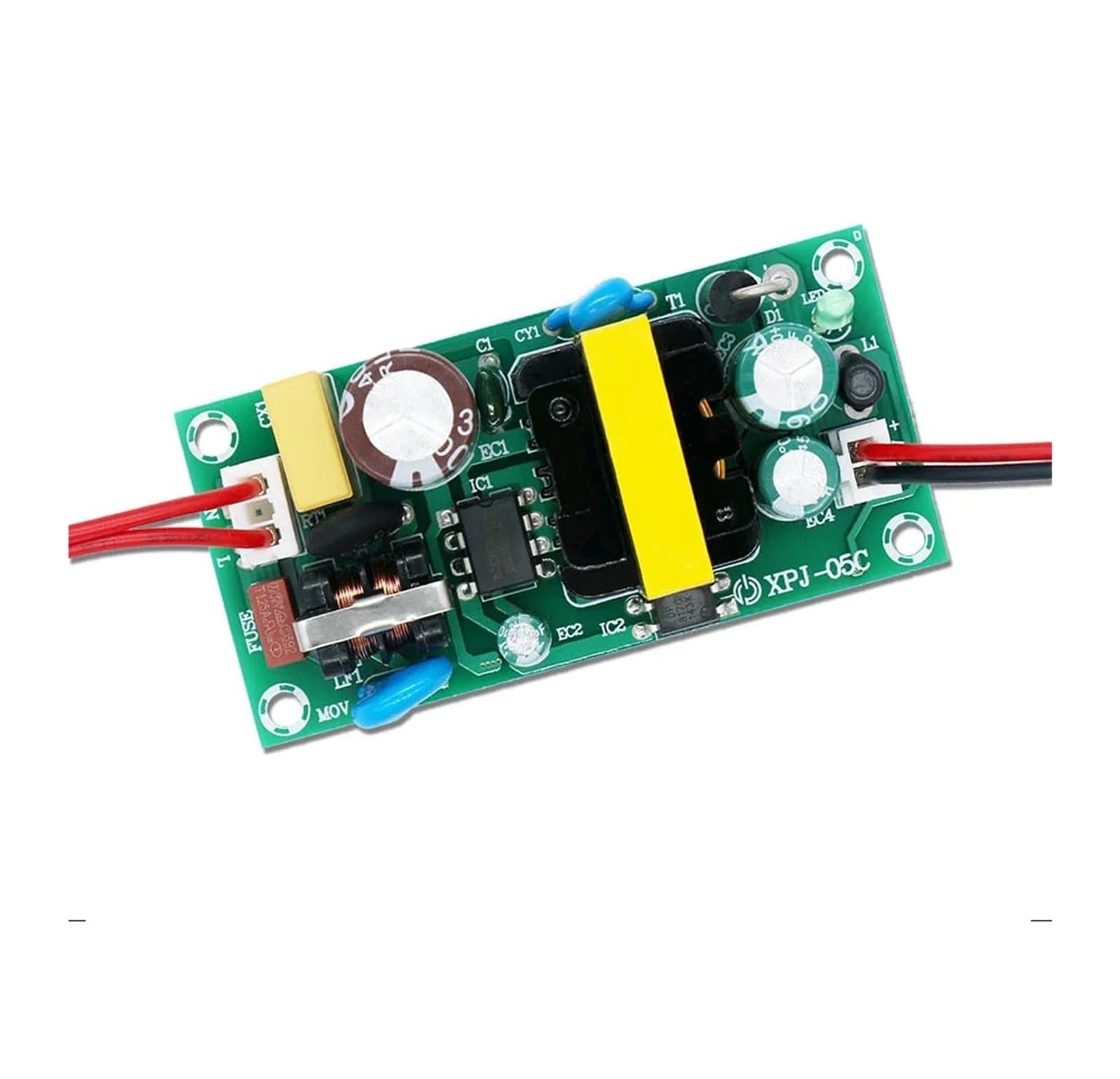 PWANUIGTE LED Driver 12W 24W 36W Power Built-in Constant Current Lighting AC110-240V Output DC12V Transformer Light Strip(24W AC110-240V)