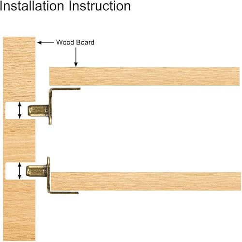 Miniatura 4 de uxcell Clavija de soporte para estante, soporte de 0.236 in en L, estante de armario de muebles, clavijas de soporte con agujero, para muebles de