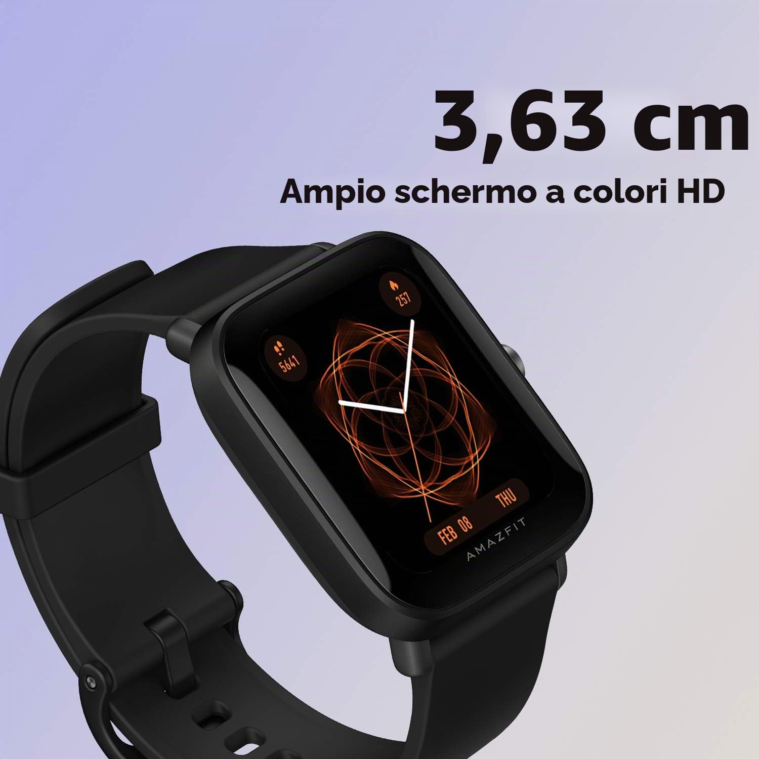 Amazfit Bip U Smartwatch Orologio Intelligente Fitness Tracker, 60 Modalità Sport, Impermeabile 5 ATM , SpO2, Cardiofrequenzimetro, Monitor del Sonno, Contapassi, Notifiche Messaggi, Uomo, Donna