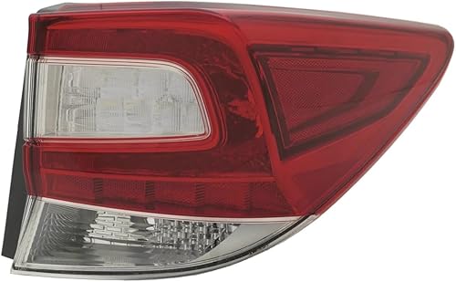 HEADLIGHTSDEPOT Luz trasera lateral derecha del pasajero compatible con Subaru Impreza 2017-2022 Sedan CAPA certificado
