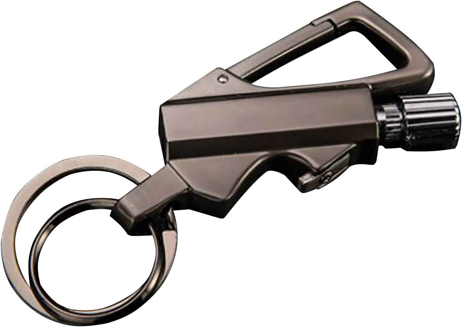 Keychain Multitool with Flint Metal Matchstick Fire Starter