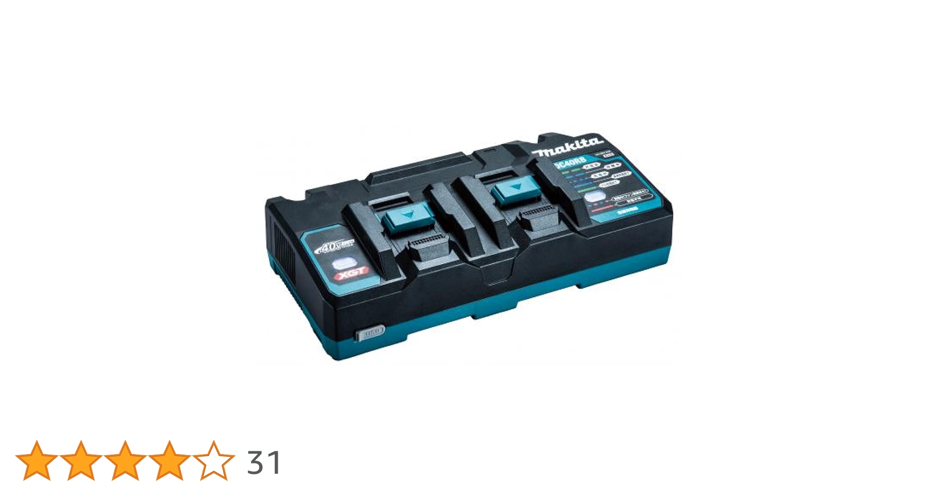 Amazon | マキタ(Makita) 2口急速充電器 JPADC40RB | 充電器