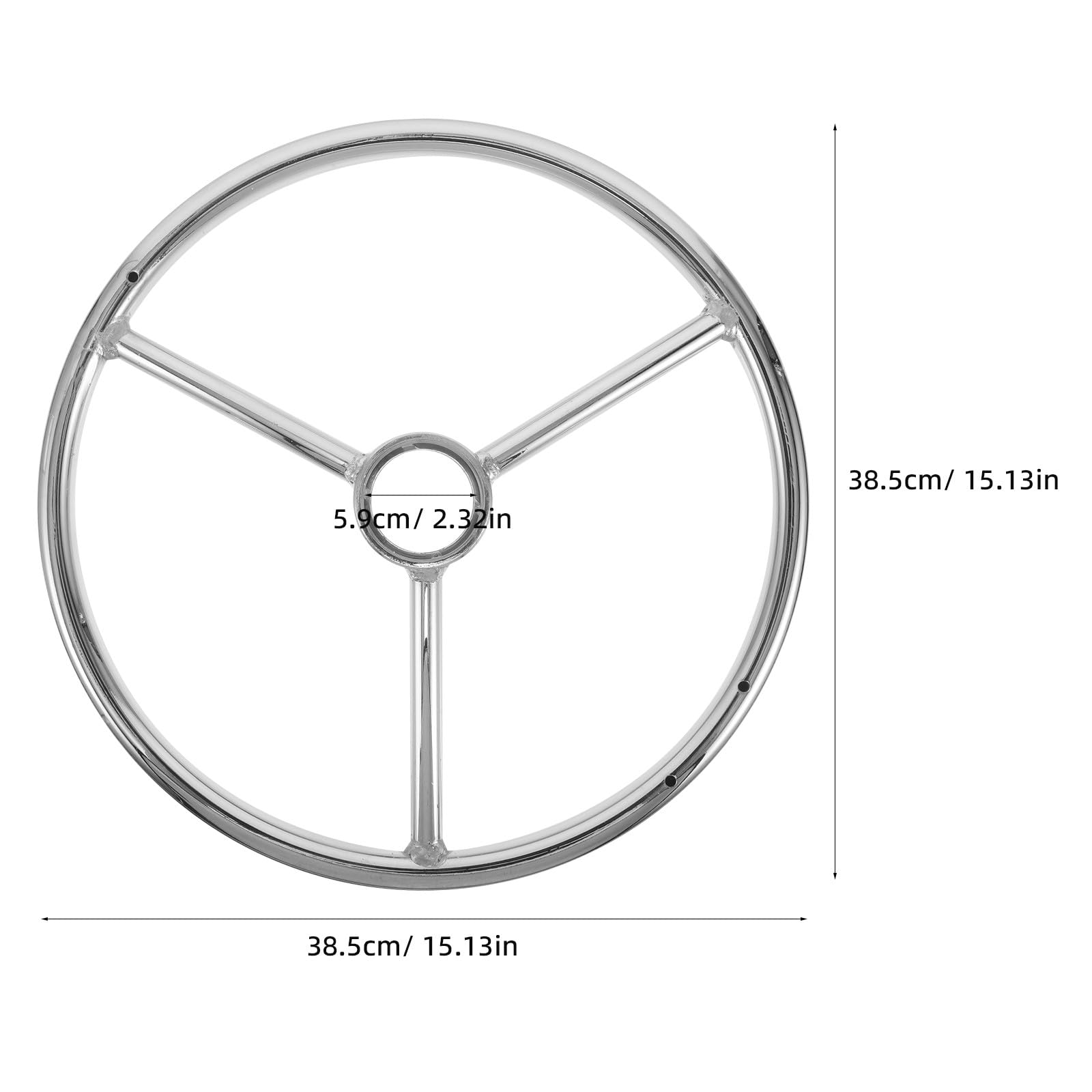 Anello poggiapiedi per sedie da ufficio - Pezzo di ricambio per piedino di sgabello da bar - Anello poggiapiedi universale per sedia da ufficio - Attacco per base circolare per sgabello da