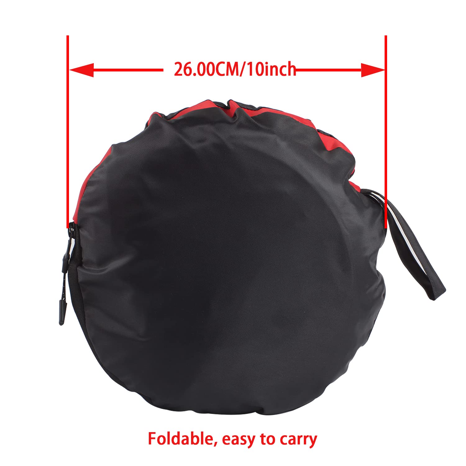 eTone Sac de Tente de Chargement de Film à Changement de Film de Chambre Noire pour 4x5 5x7 développement négatif de caméra (S Tent) Noir et Argent 50x50x50cm