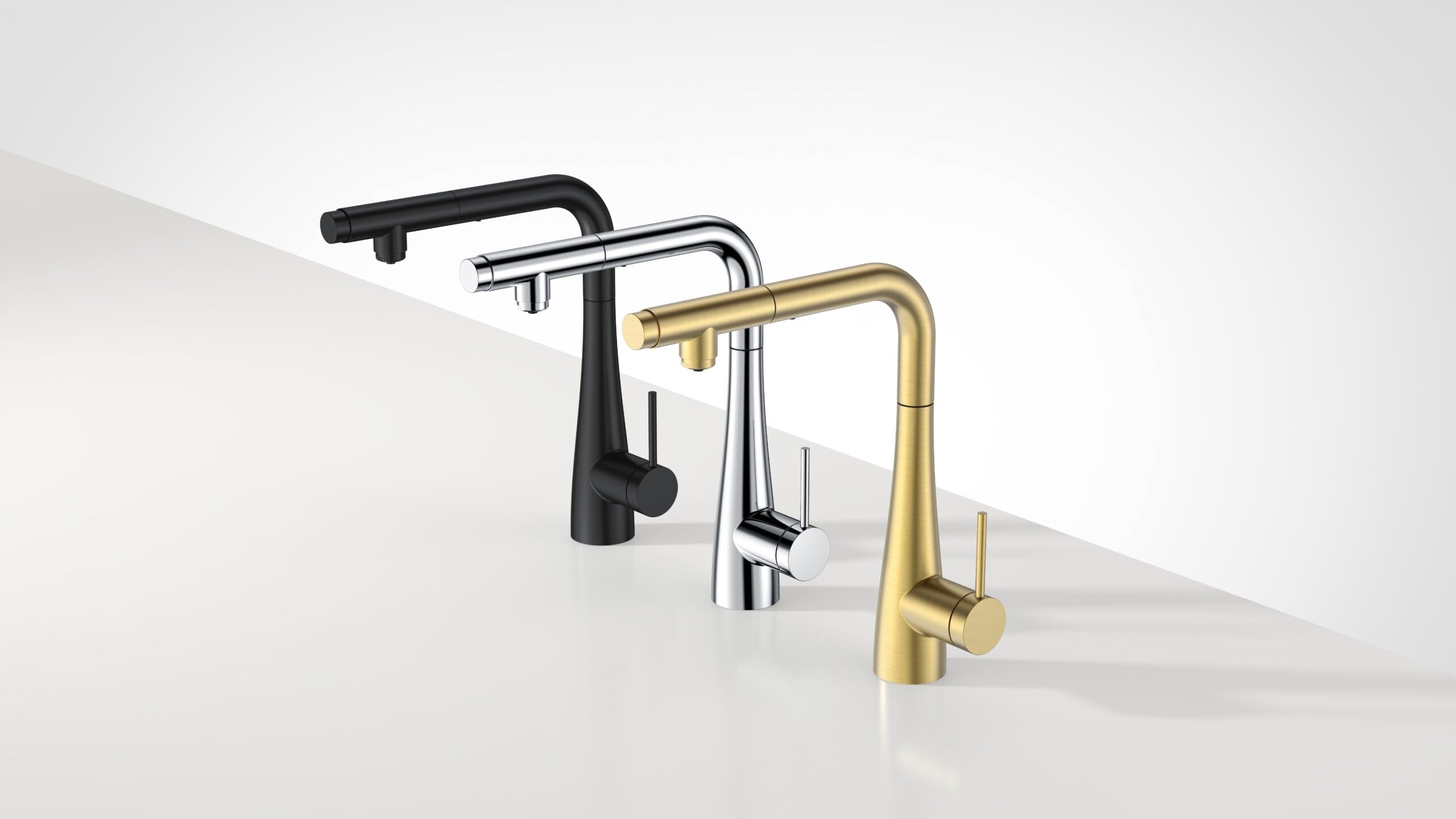 IMEX GOS005 SPLIT Grifo de Cocina Osmosis Extraíble