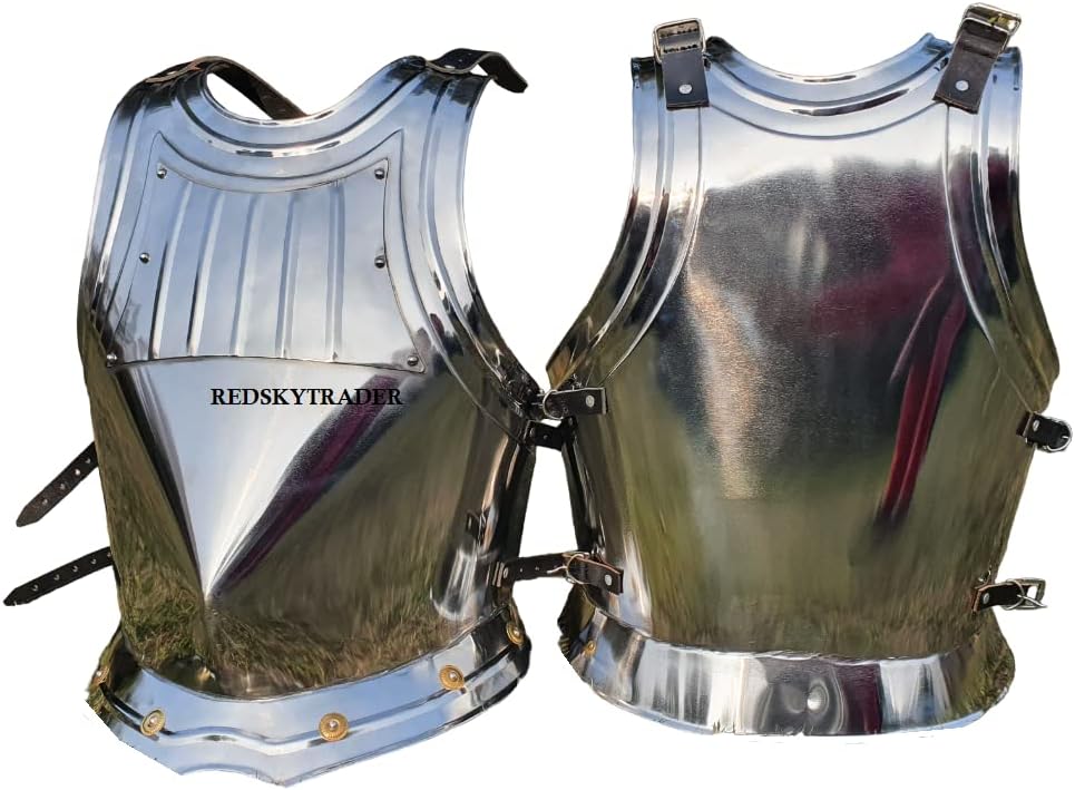 Medieval LARP Fantasy Costume Steel Armour Cuirass