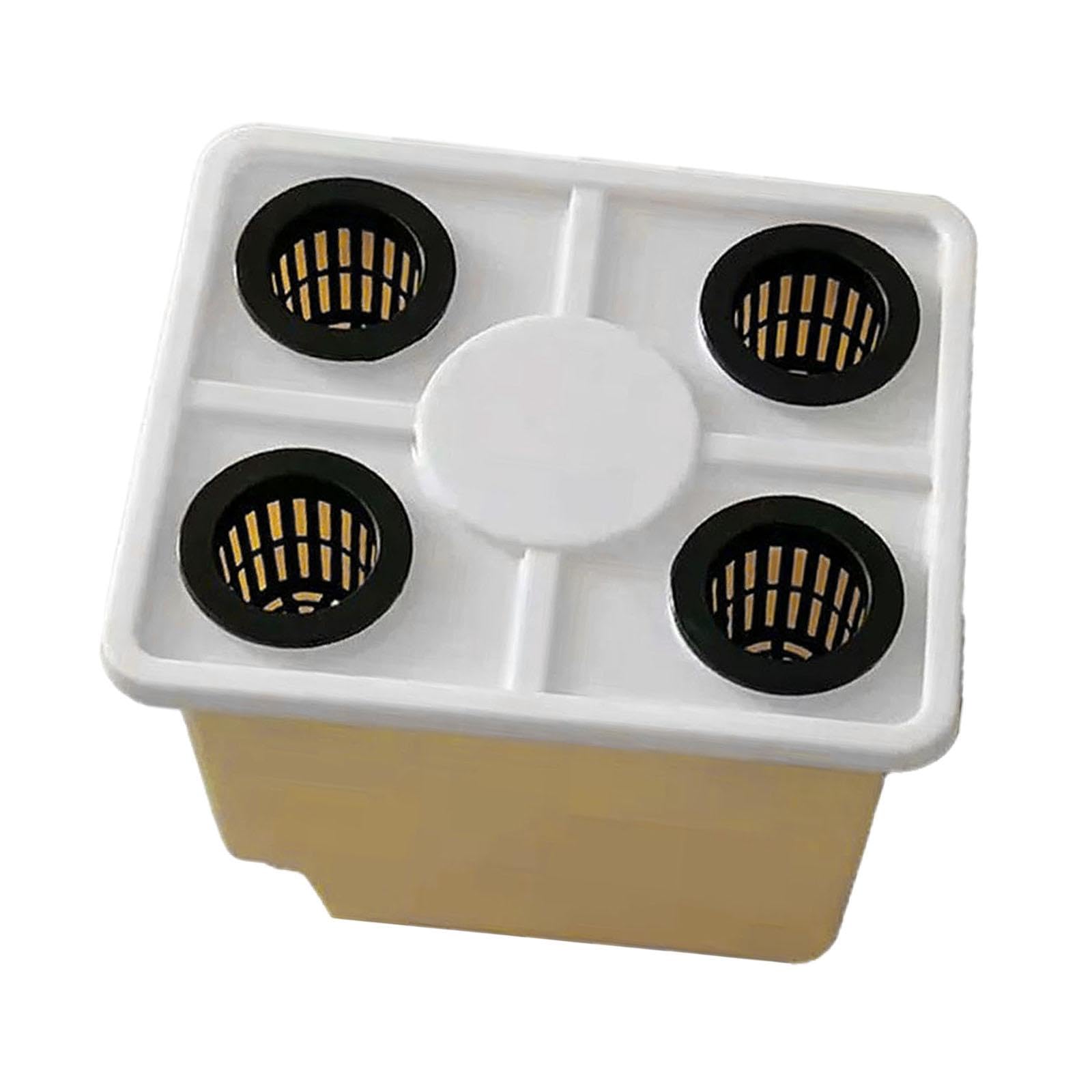 Pot de fleurs hydroponique Sharplace avec seau de culture pour système hydroponique à siphon