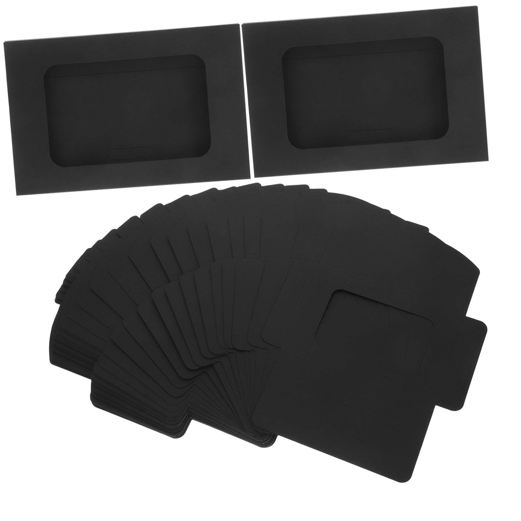 60 Pezzi Buste con Trasparente Buste Legali con Chiara per Documenti Foto Cataloghi Biglietti Adatte Ufficio e Design Elegante e Funzionale