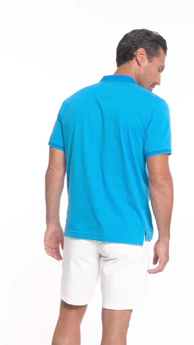 Polo de algodón Robert Graham para hombre Lucifer, ajuste cómodo, manga corta, tejido premium para vestir y uso casual miniatura 7