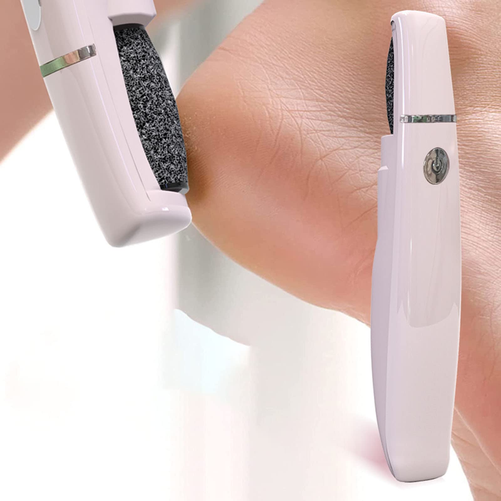 Elektryczna szlifierka do stóp Złuszczająca maszyna do pielęgnacji stóp Automatyczne narzędzie do pocierania stóp Pedicure Pedicure Złuszczający Szybkie szlifowanie (B, jeden rozmiar)