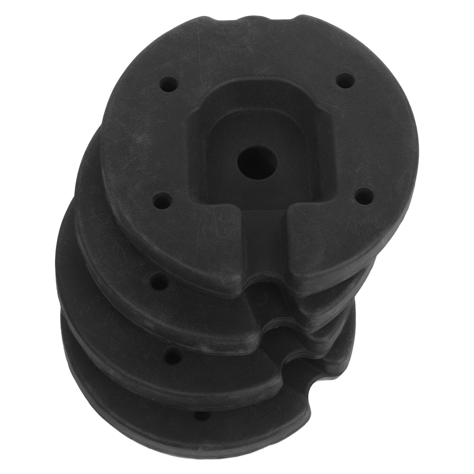 Toyvian Peso para Lámpara de Pie y Mesa Plástico Base Redonda, 4 Piezas