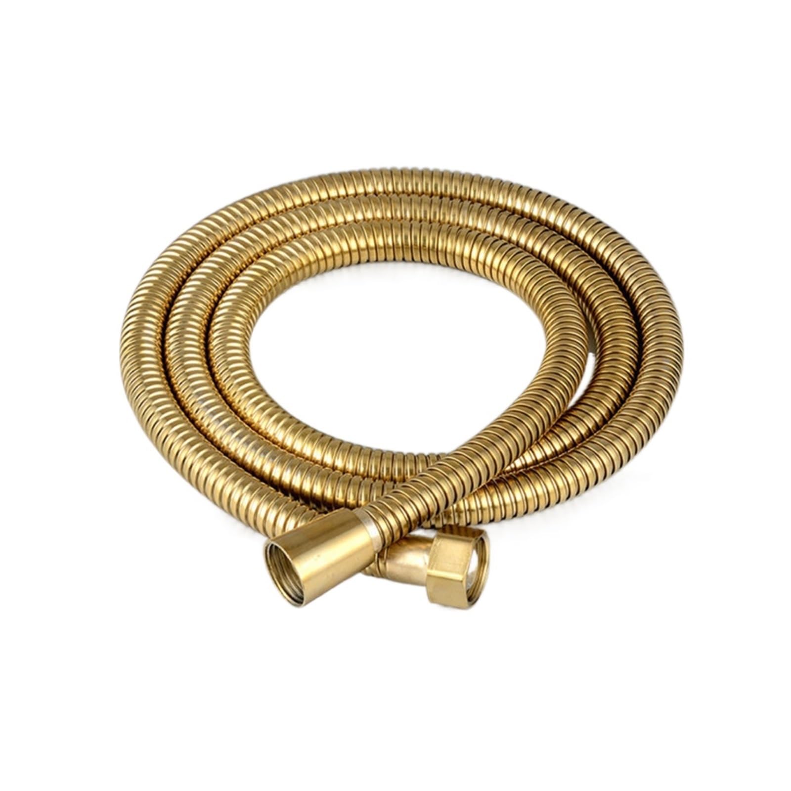 Tuyau de douche flexible de rechange en acier inoxydable 304, 1,5 à 5 m, multicolore, titane, 2 m
