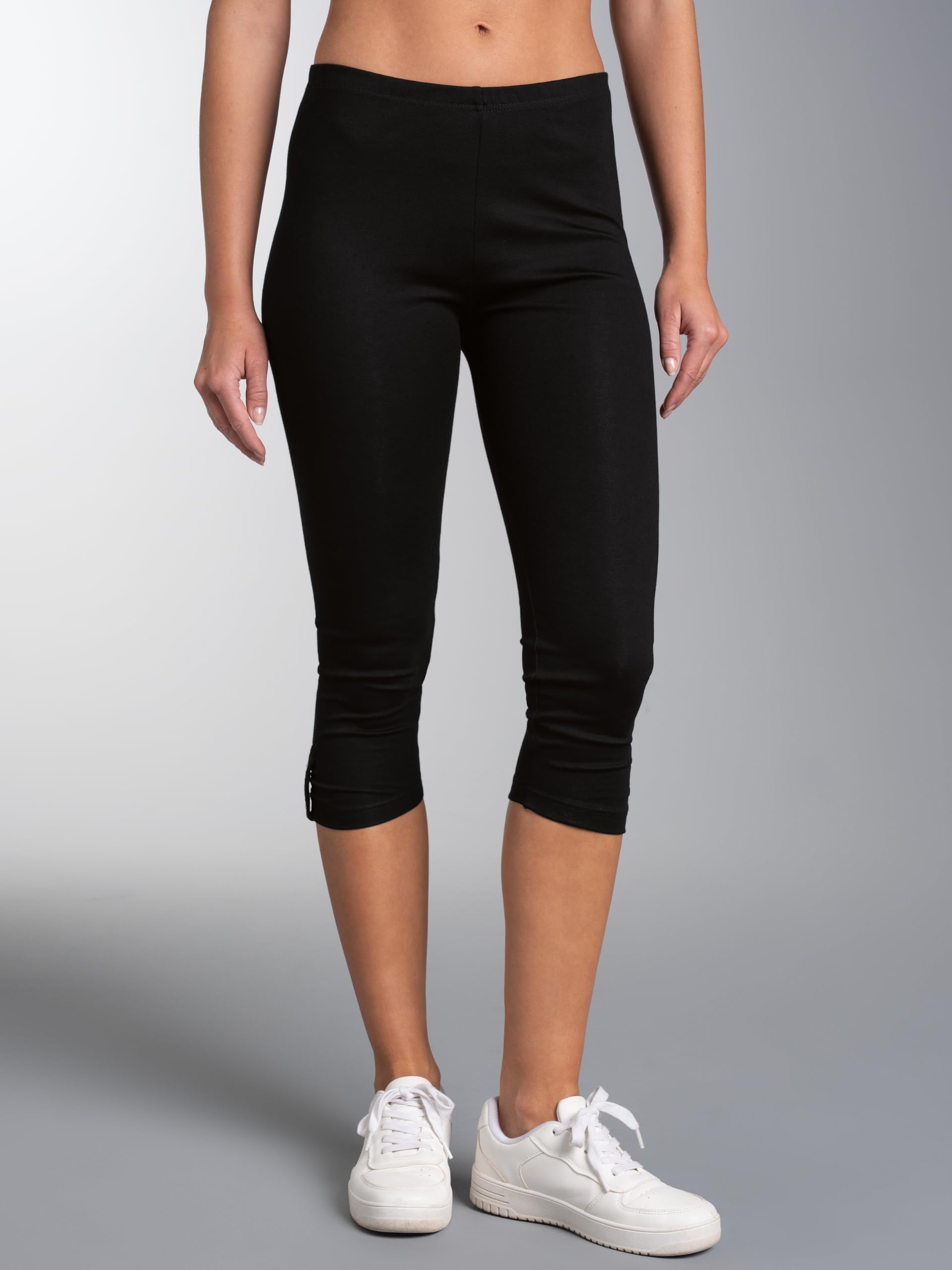 Trigema Leggings 7/8 mit Kristallsteinen