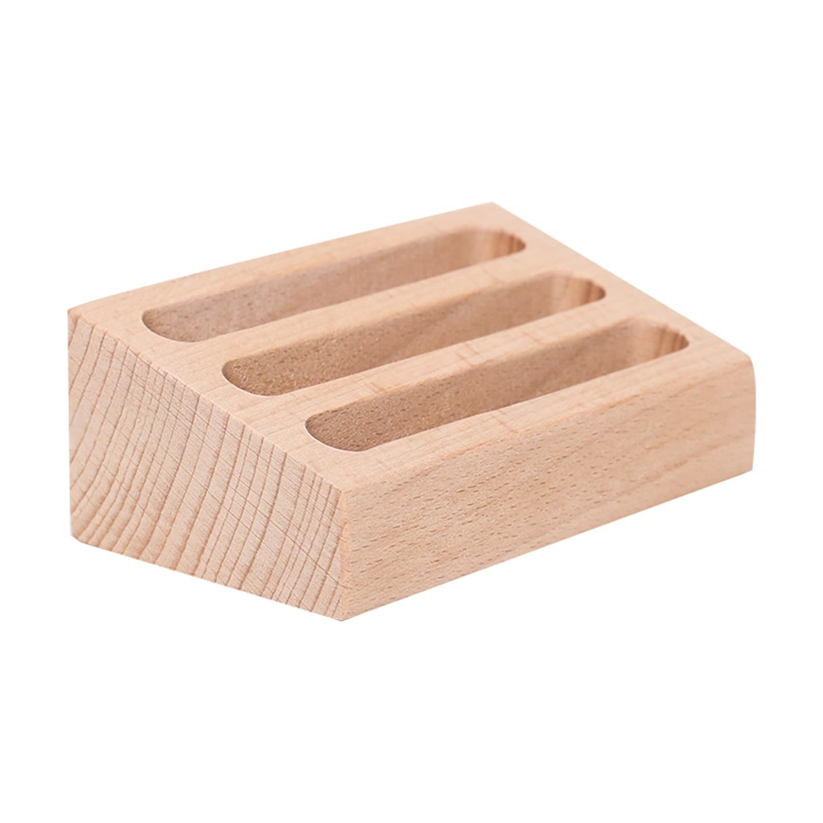 FZYOZZDPASL Business Card Holder Creative Business Card Box Desktop Wooden Holder for Office Home