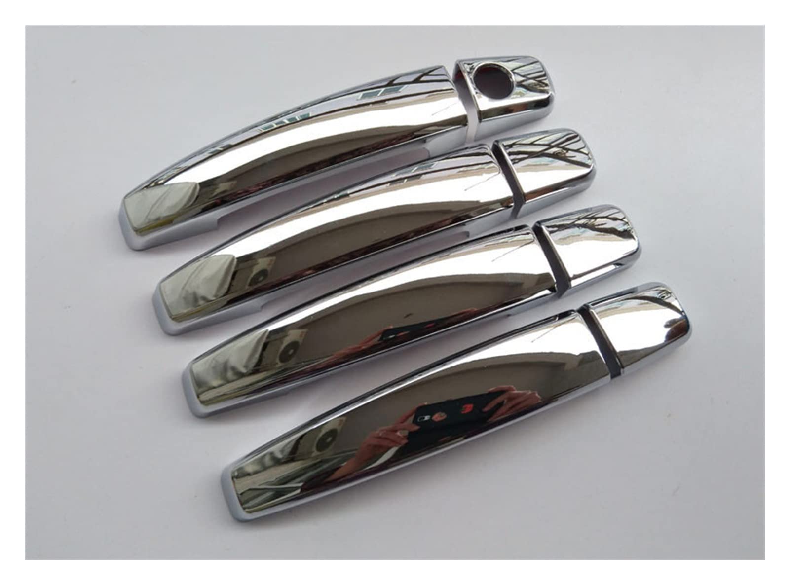 Fahbstr One Color Car Inner Handle For Cruze Cruz 1.6 2009-2013 Accessories Parts Door Handle Cover Abs Plastic Chrome