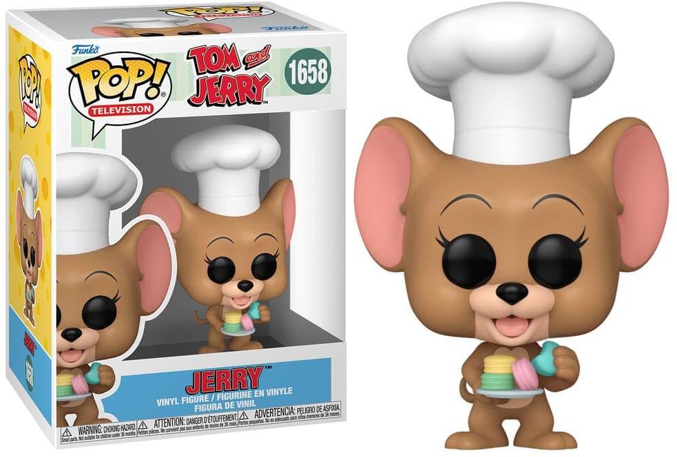 Funko Pop! Vinyl - Tom And Jerry - Jerry 1658, Standard Size, Multicolor, 3.65 inches