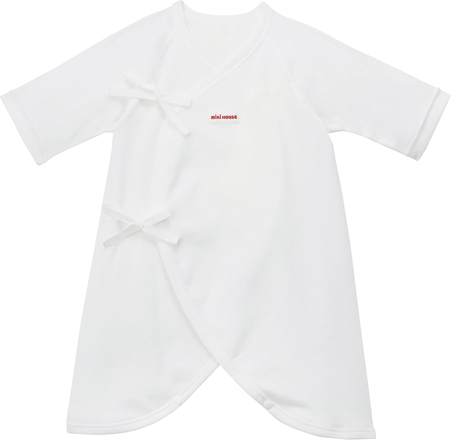 Amazon.co.jp: [ミキハウス] コンビ肌着 ベビー肌着 無地 ロゴ