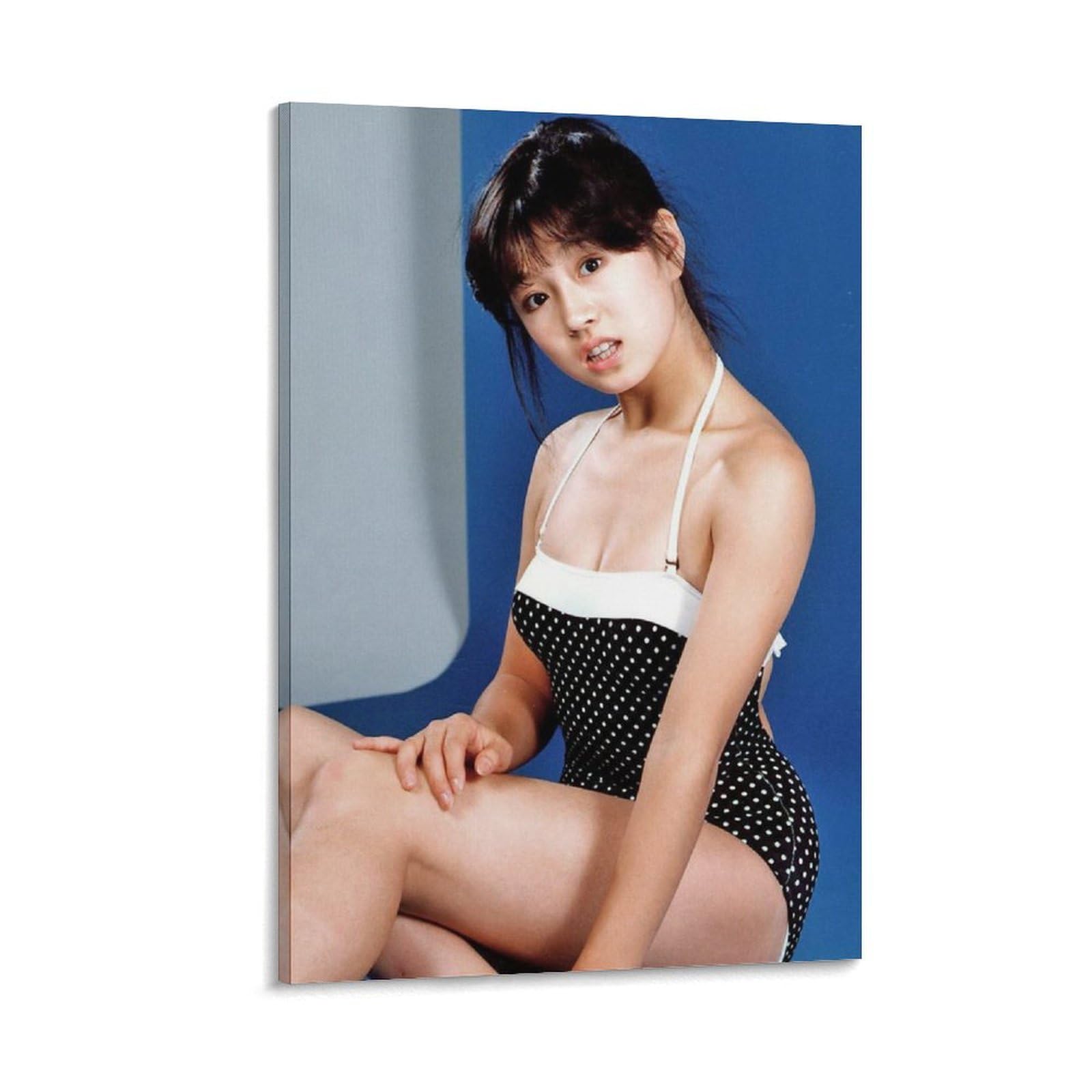 Amazon.co.jp: 中森明菜セクシービキニ写真絵画ポスター 壁飾り