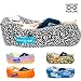 Chillbo Baggins Inflatable Lounge Bag Hammock Air Sofa and Pool Float Ships Fast! Ideal for Indoor or Outdoor Hangout or Inflatable Lounger for Camping Picnics & Music Festivals (Black+White)