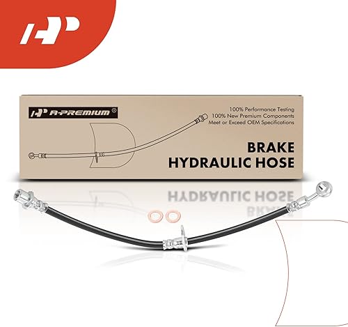 Miniatura 8 de A-Premium Manguera hidráulica de freno del acompañante compatible con modelos Honda - Prelude 1997 1998 1999 2000 2001 2.2L - Reemplazo # 01464S30000