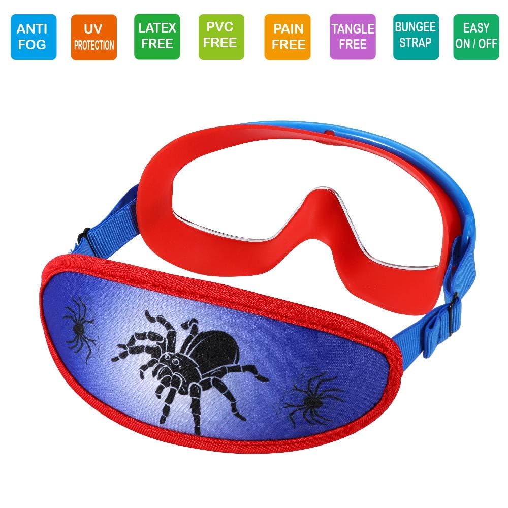 Gogle pływackie dla dzieci 4-7, gogle dla małych dzieci, bez ciągnięcia, dla dzieci, pasek bungee,