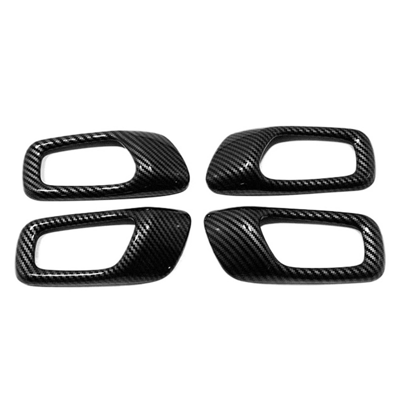 BQWYEDPL Fit for Honda Fit for Civic 11th Gen 2022-2024 Car Inner Door Handle Bowl Cover Trim Frame Sticker Car Door Latch Handle(Frame RHD)