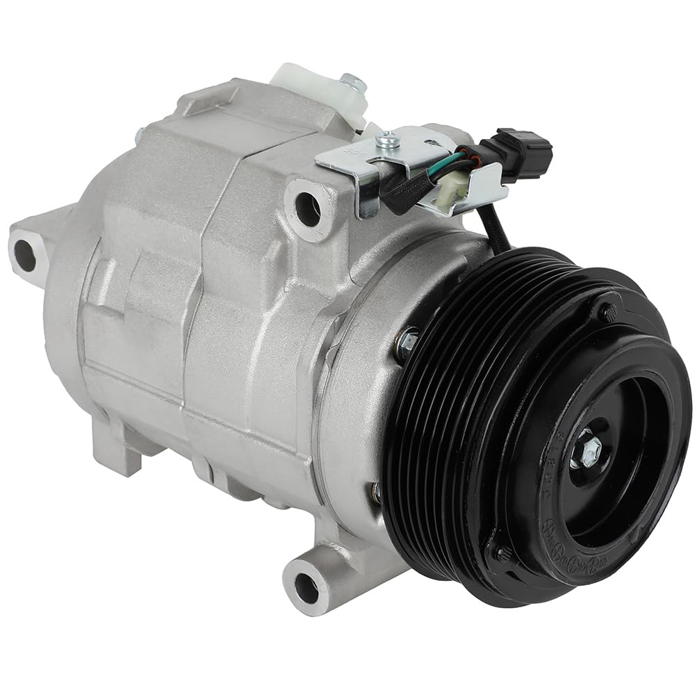 Premium A/C Compressor Replacement for 2007-2014 Fit for Ford Edge 3.5L High-Performance Cooling, Direct Fit