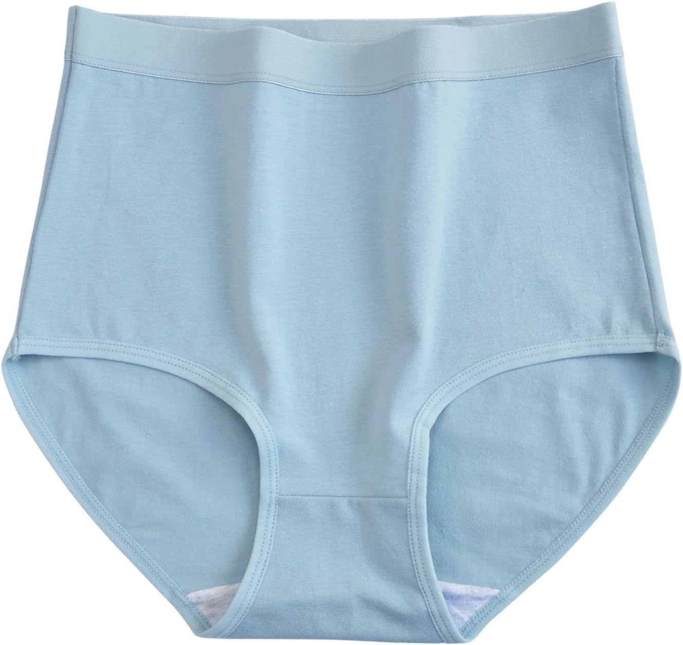 QINQNCLadies Knickers Size 22/24 Full Briefs Women's High Waisted Cotton Underwear Stretch Briefs Soft Full Coverage Cotton Underwear Ladies Woman'S Underwear