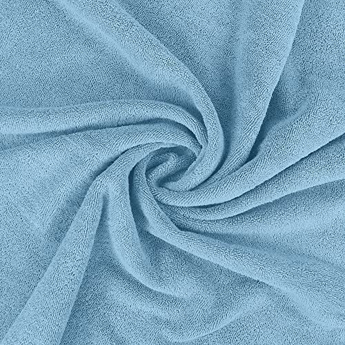 Utopia Towels - Luxurious Jumbo Bath Sheet 2 Piece - 600 Gsm 100% Ring Spun Cotton Highly Absorbent And Quick Dry Extra Large Bath Towel - Soft Hotel Quality Towel (35 X 70 Inches, Sky Blue) #TOP2
