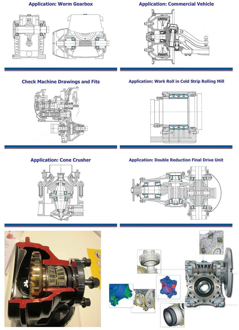 Motor TMP1105 CJ-K750, 1 par, Volante Delantero, Caja de rodamiento de Rodillos cónicos direccionales en V, 34x51x12mm