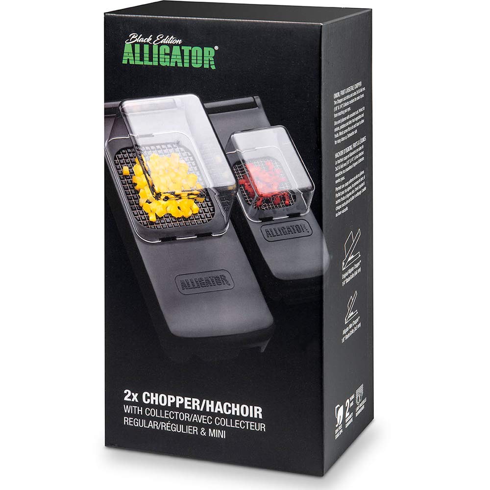 Coupe oignon et légumes Alligator 3007 lot de 2 hachoirs avec bac