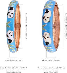 Amazon | Ujoy Lovely Pandaブレスレットバングルセットレディース Amazon | Ujoy Lovely Pandaブレスレットバングルセットレディース