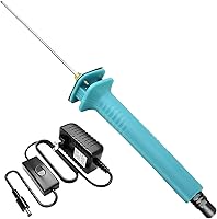 Vanwoke 30W Electric Hot Wire Foam Cutter Pen Kit, 10cm Styrofoam Cutting Tool with Adapter for Clean Art Carving