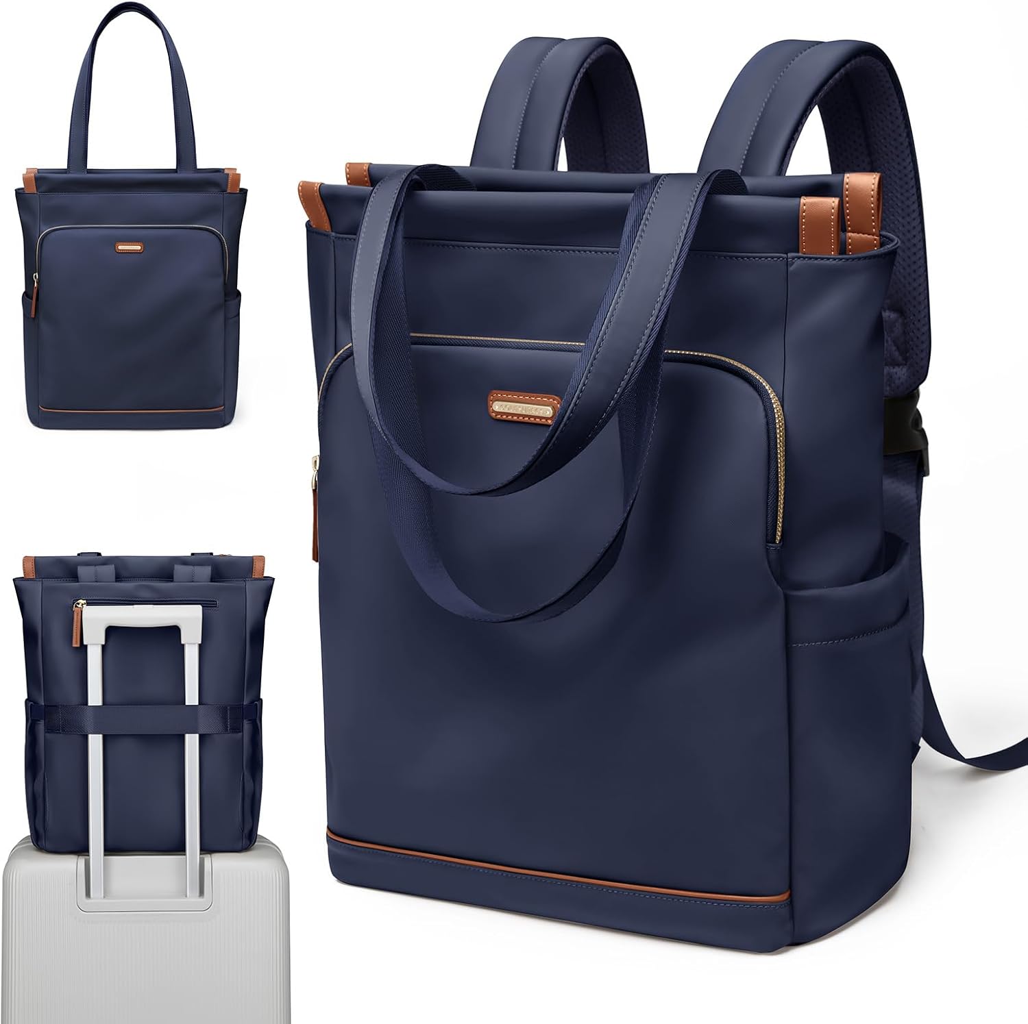 Amazon.com: GOLF SUPAGS Convertible Laptop Backpack for Women Casual ...