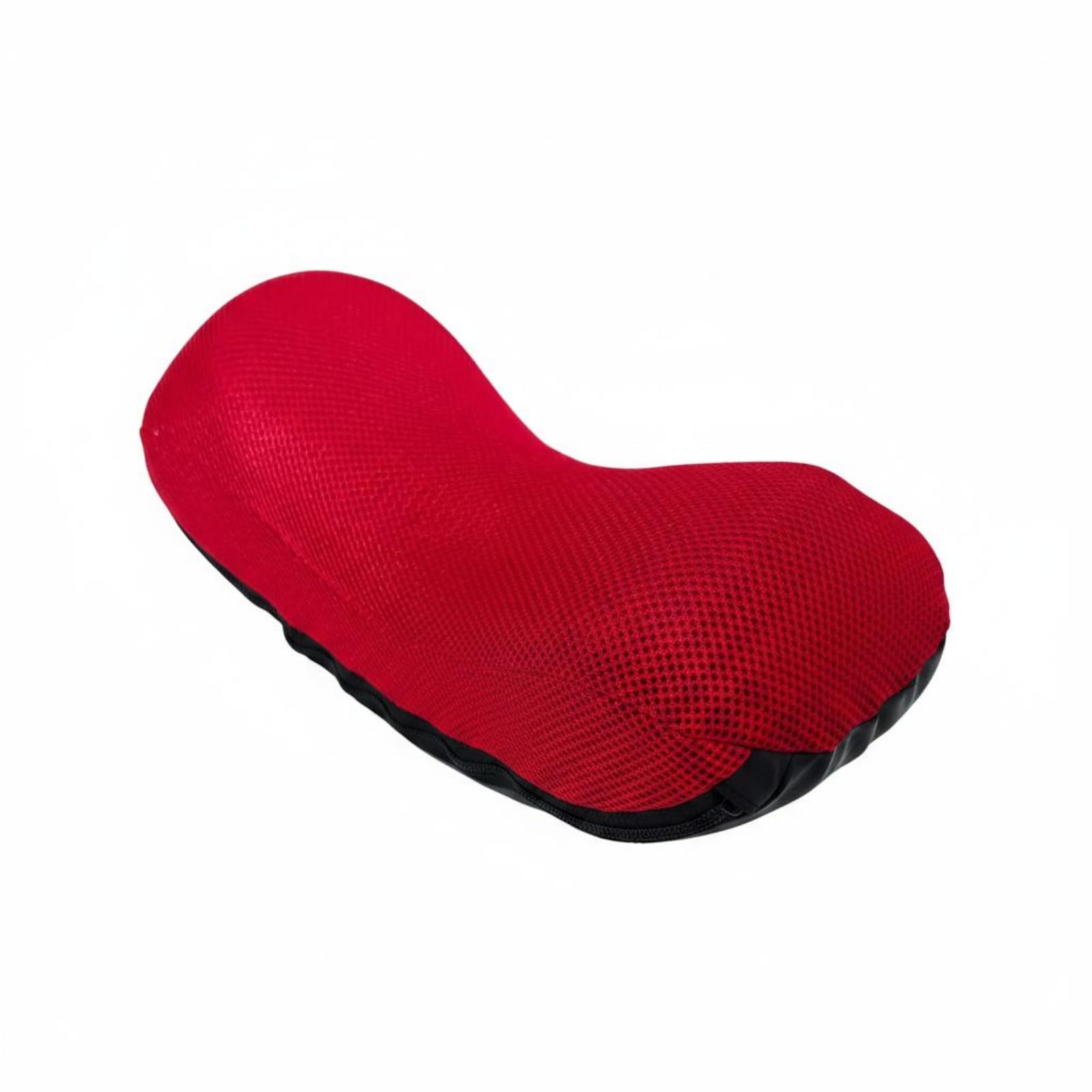 2 Pezzi Cuscino Pelvico Supporto Ergonomico Cuscino Allenamento Colonna Portatile Attrezzatura Fitness per Riabilitazione, Esercizi di Flessibilità, Rosso