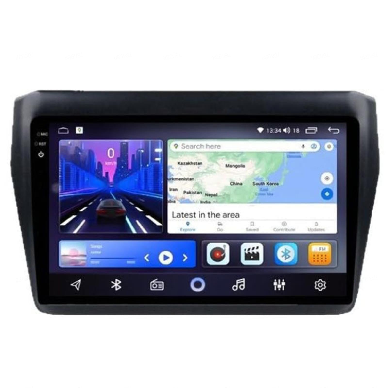 Android 15 Car Stereo 9" Samochód Dla Suzuki Swift 2017-2019,M104
