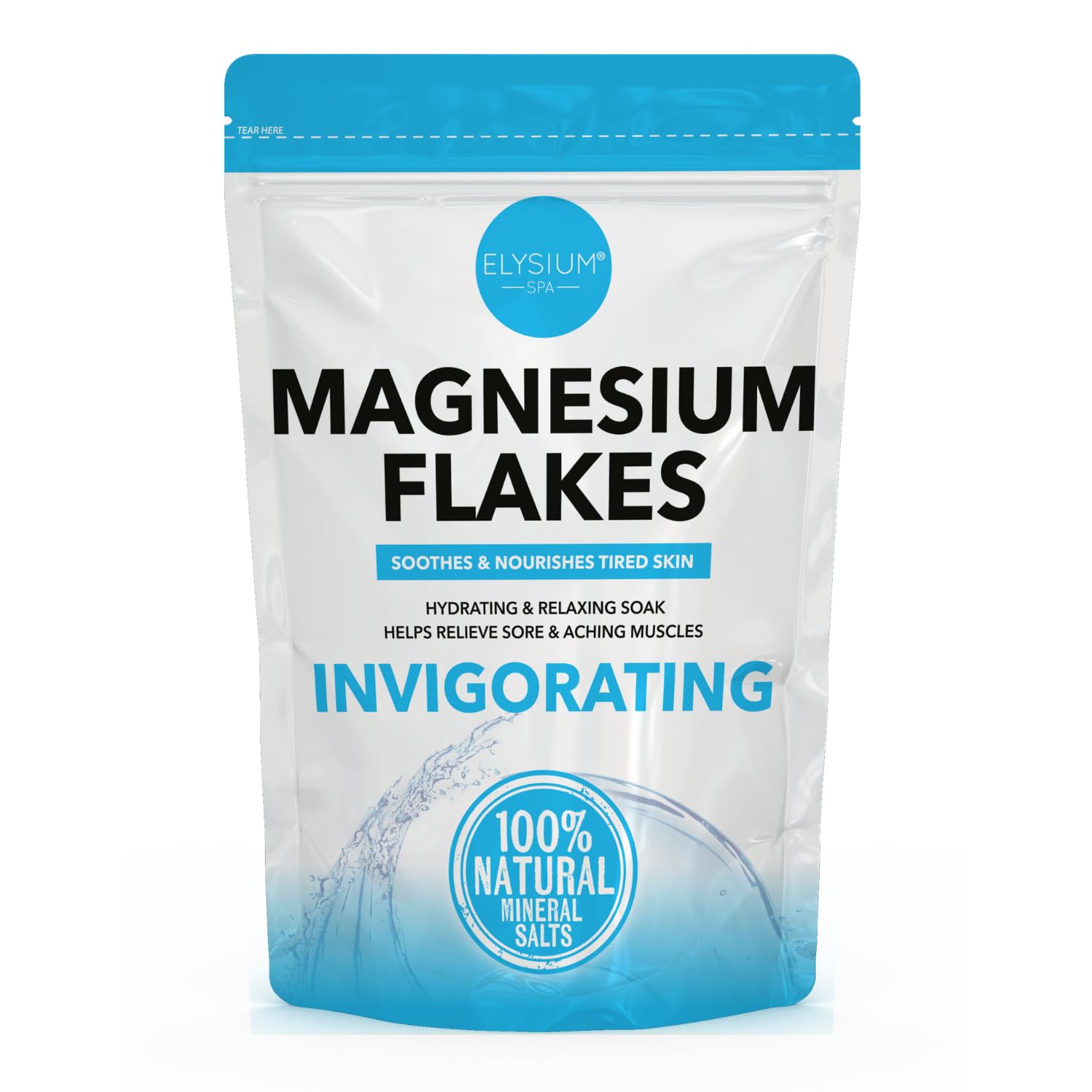 Elysium Spa Magnesium Flakes Mineral Salts 500G