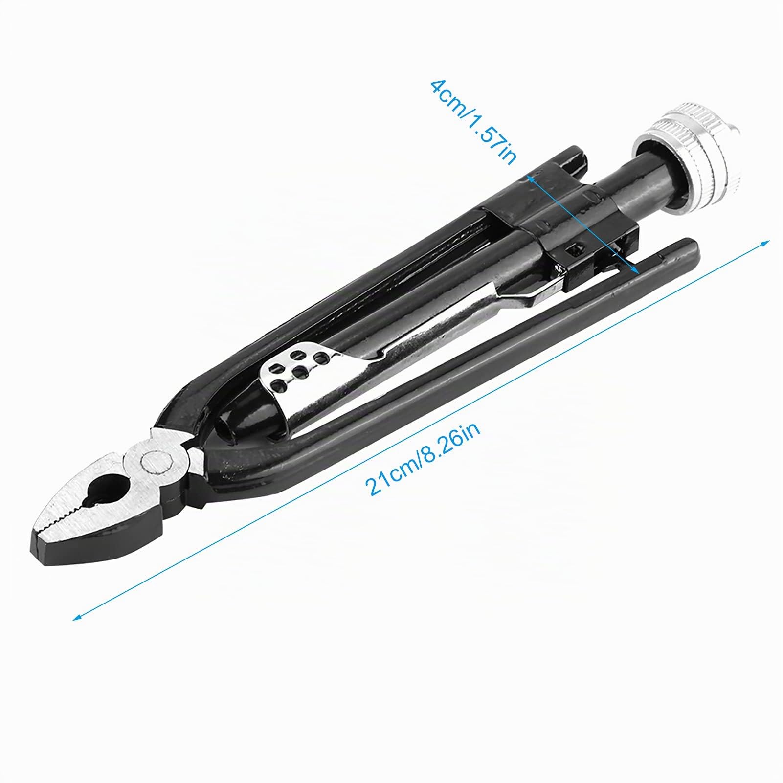Pince à Torsion Aviation 6 Pouces (15 cm) Pince à Fil en Acier Carbone Haute Résistance Outil Professionnel pour Câbles et Fils Métalliques