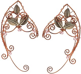 1 Par De Brincos Punk Com Clipe De Orelha De Elfo Clipe Em Brincos Femininos Elfos Manguito De Cabeça Para Envoltório De Orelha Feminino Joias Cosplay Decorações De Orelha