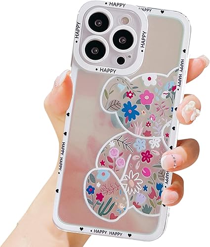 Compatible con iPhone 13 Pro Max, funda suave con purpurina láser para mujeres y niñas, funda protectora de TPU a prueba de golpes para iPhone 13