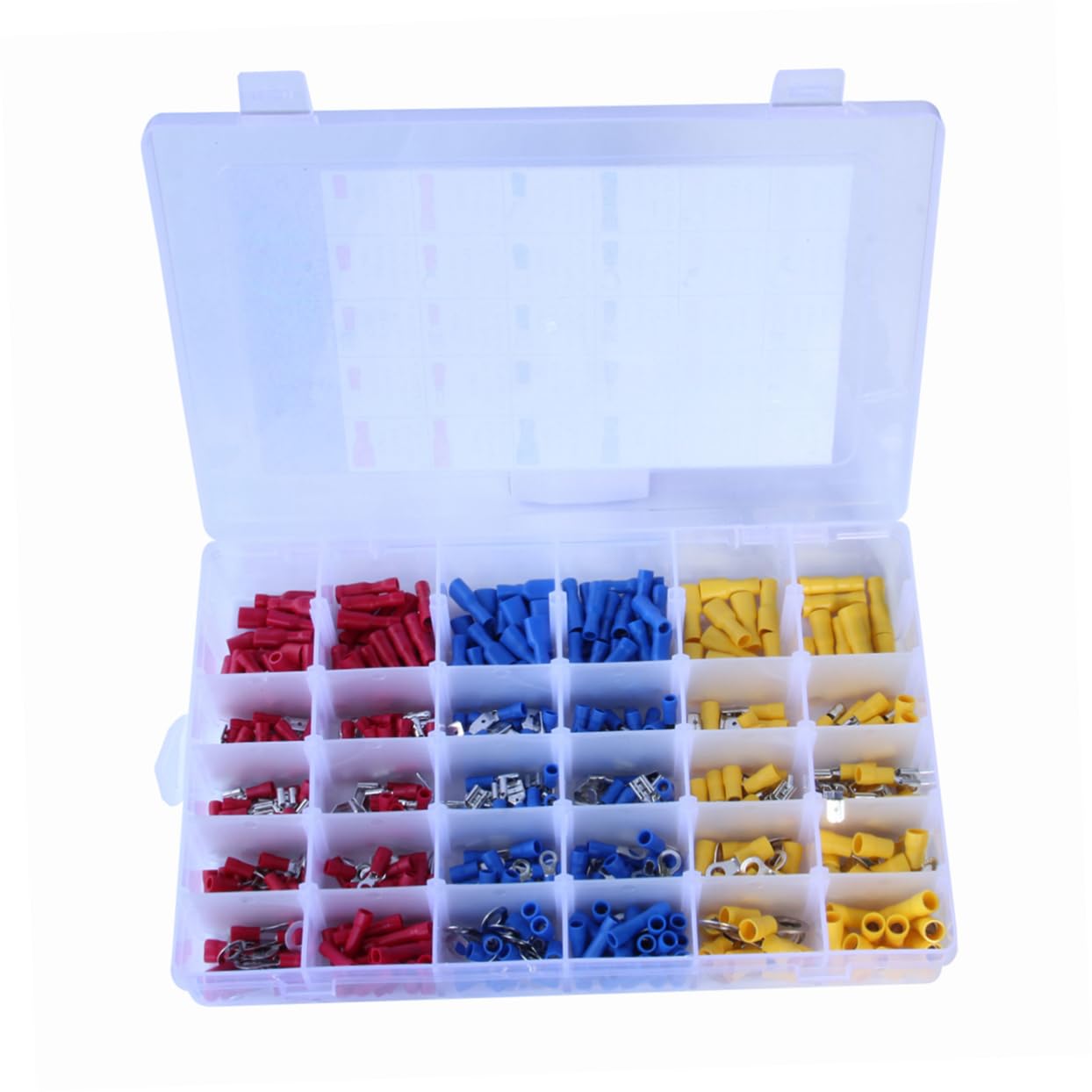 Conectores Caja de Piezas 480 de Crimpado Terminales