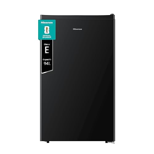 Hisense MUR48092BE Frigorifero Monoporta, Classe Efficienza Energetica E, Nero, 94