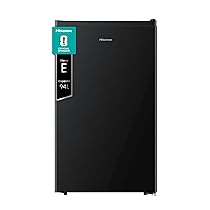 Hisense MUR48092BE Frigorifero Monoporta, Classe Efficienza Energetica E, Nero, 94 Litri, Zona Freezer 0 star