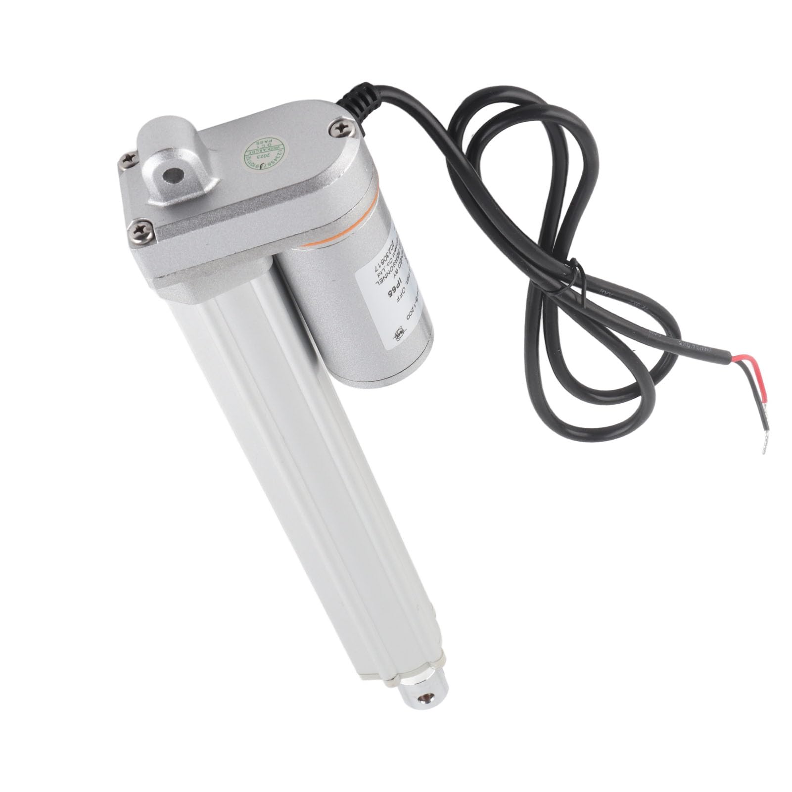 FY017 Actuador Lineal Multifuncional Empuje DC Motor Lineal Eléctrico Poste Telescópico 200mm Carrera 24V