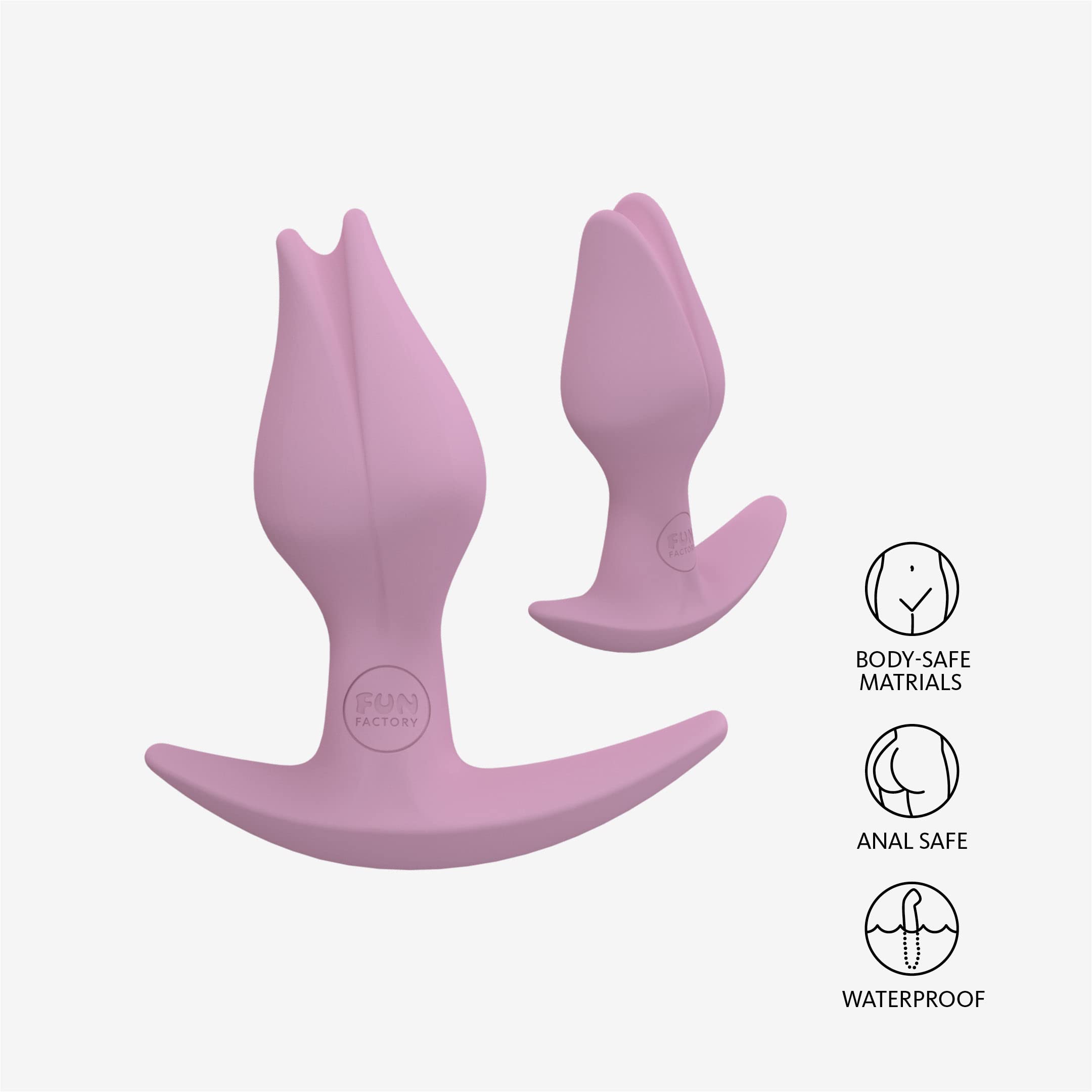 Amazon.com: Fun Factory Adult Toys | 'Bootie FEM' Butt Plug Sex Toy |  Curved Anal Plug Adult Toy