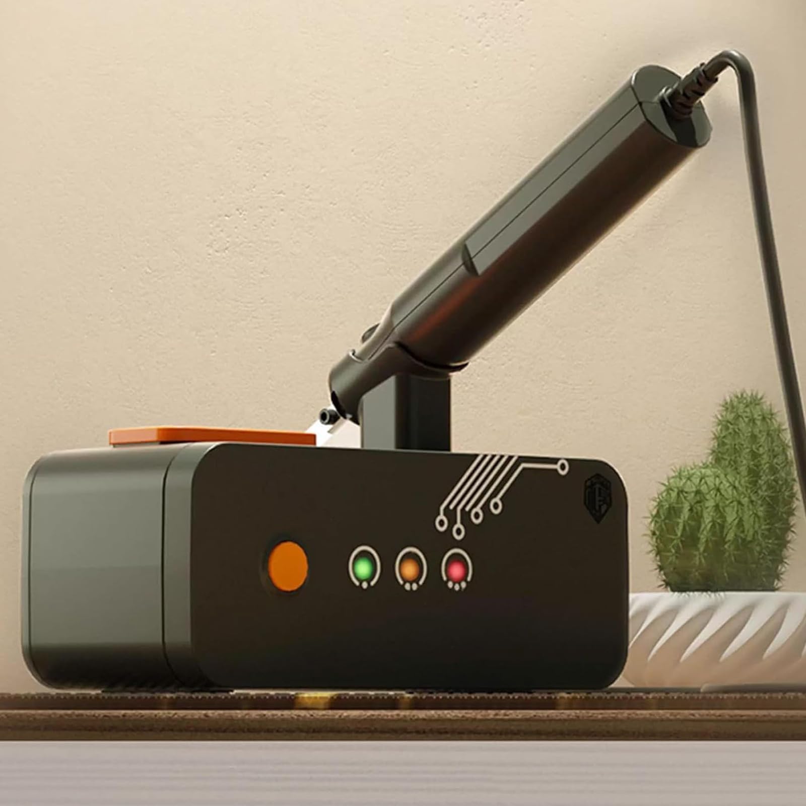 Ultraschallschneidemesser, 30 W, Handschneidewerkzeug mit 25 Ersatzklingen für Präzisionsschneiden von Kunststoff-, Acryl- und Kohlefaserplatten