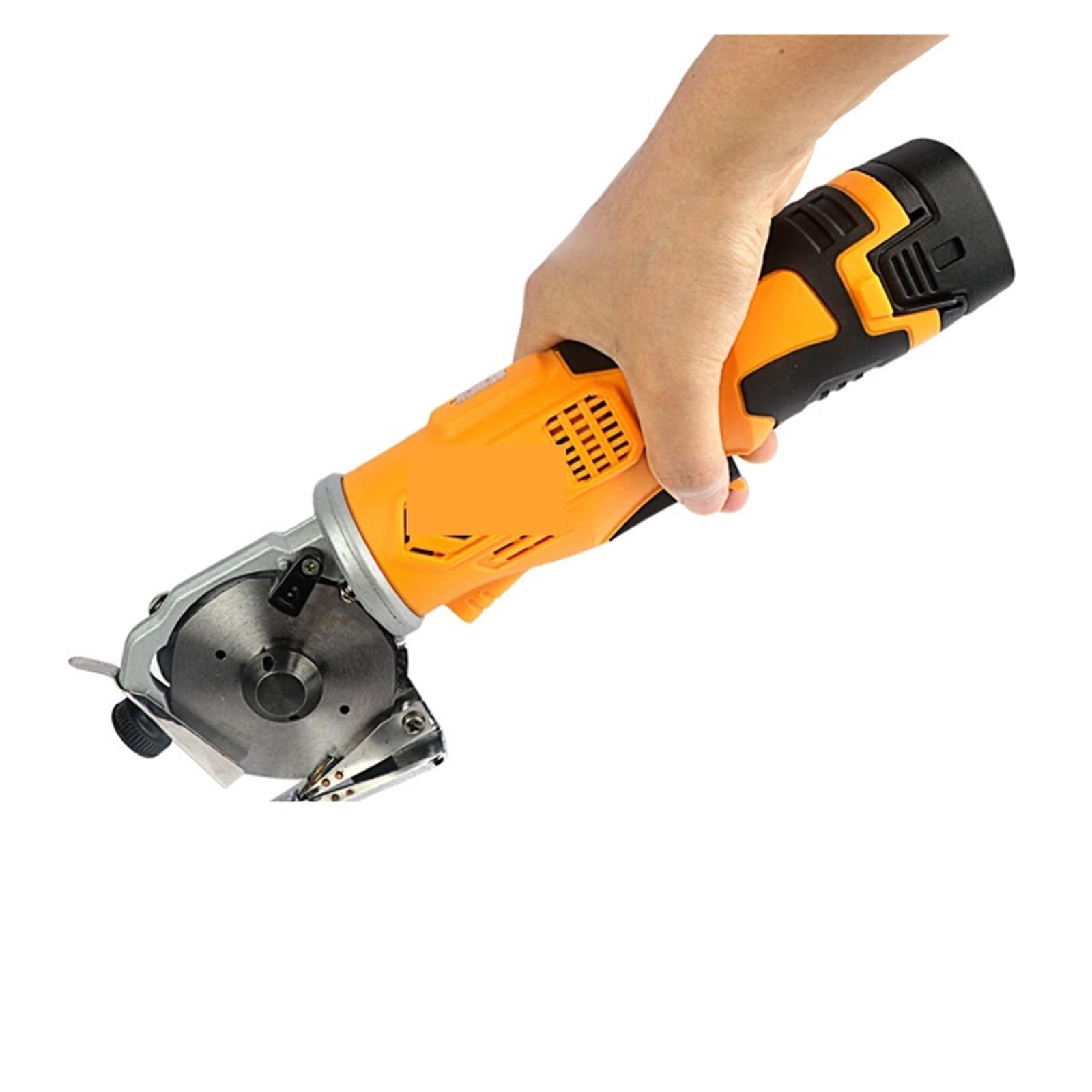 Tijeras eléctricas recargables inalámbricas de 16,8 V, tela de cuero multiusos, sastres, cuchillo redondo eléctrico, tijeras de mano