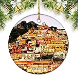 Photo Gallery positano italy ornamenti di natale per albero pendente in ceramica doppio lato ornamento decorazione regali di natale porcellana viaggio souvenir Photo Gallery positano italy ornamenti di natale per albero pendente in ceramica doppio lato ornamento decorazione regali di natale porcellana viaggio souvenir