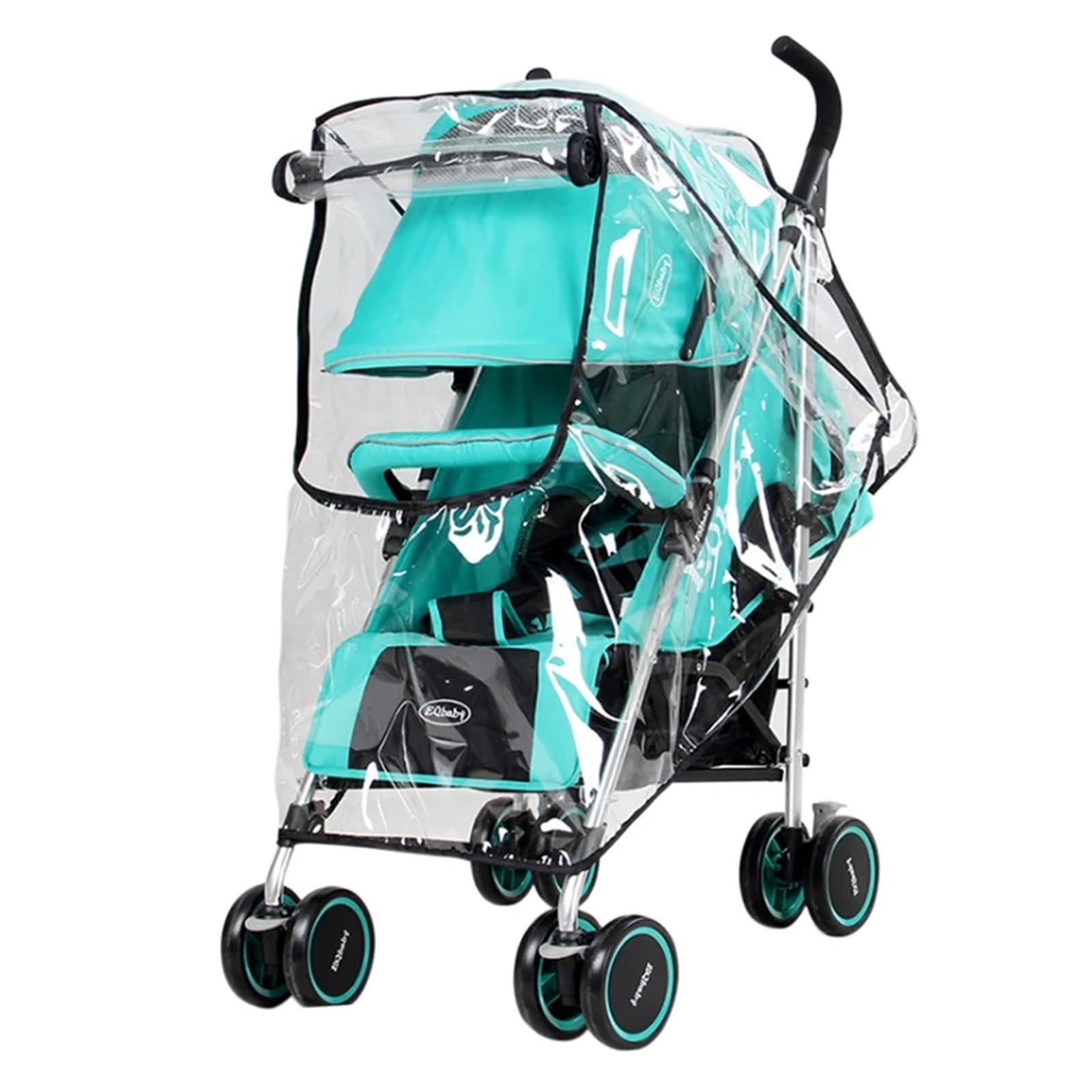 Housse Pluie pour Poussette Housse de Pluie Transparente for Poussette, Parapluie for Chariot, Housse de Pluie for Voiture, Pare-Brise for Poussette, Accessoires for Poussette